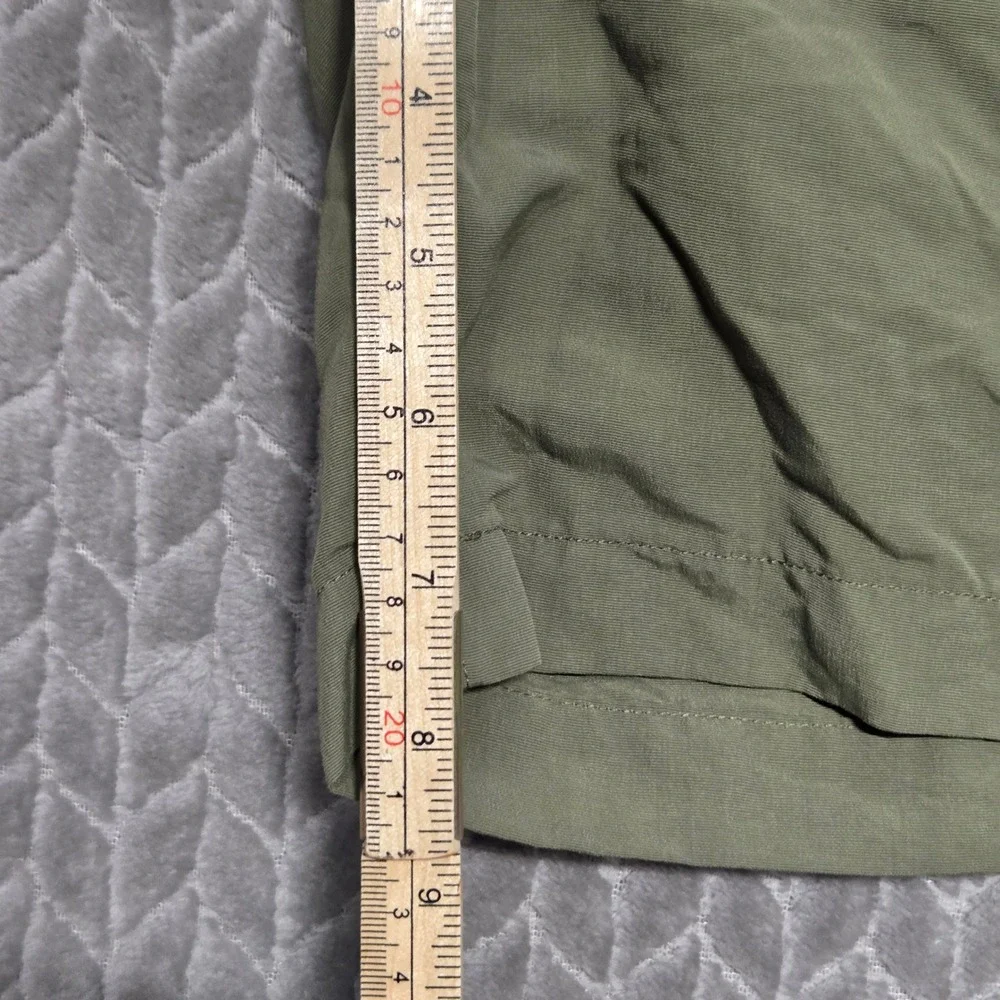 Orvis Trout Bum Mens XXL 42-44 Olive Green Nylon Fishing Hiking Cargo Shorts